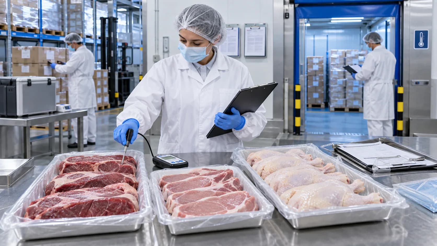 Carni fresche, refrigerate e congelate sottoposte a controllo veterinario e doganale