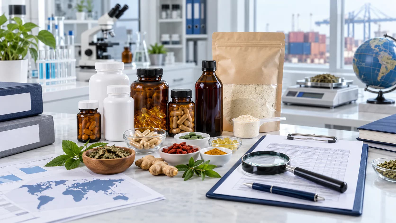 Dietary supplement capsules, tablets and powders under import-compliance review