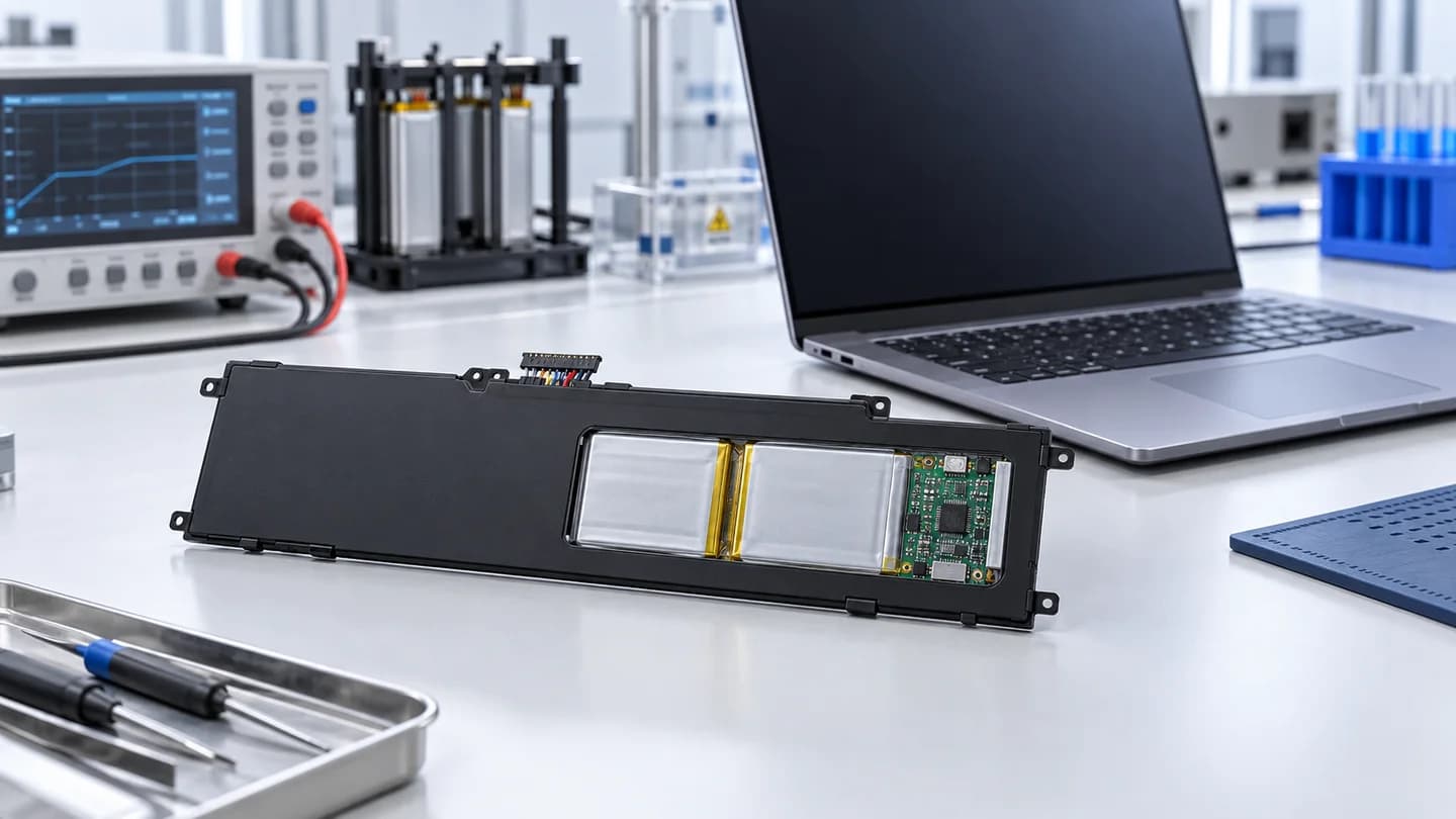 Batteria agli ioni di litio per laptop