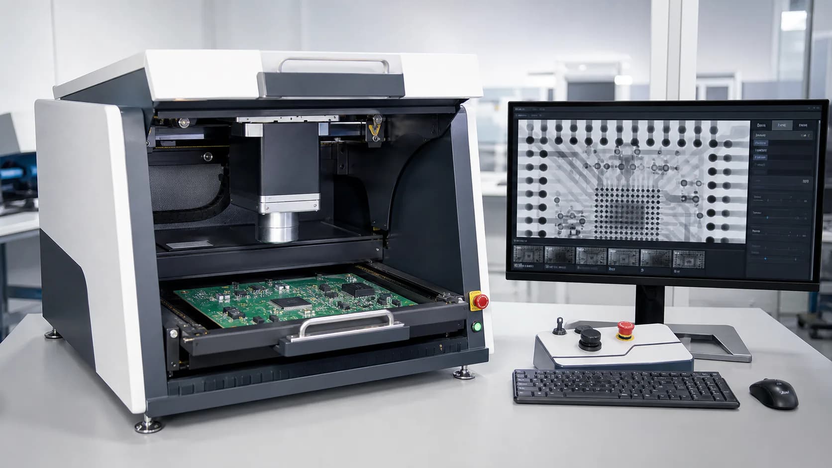 macchina di ispezione PCB a raggi X: immagine del prodotto per la classificazione doganale