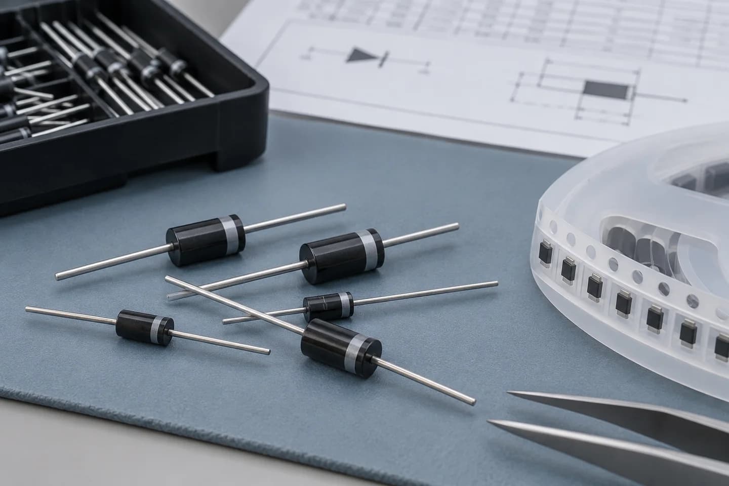 Diodi a semiconduttore discreti nuovi