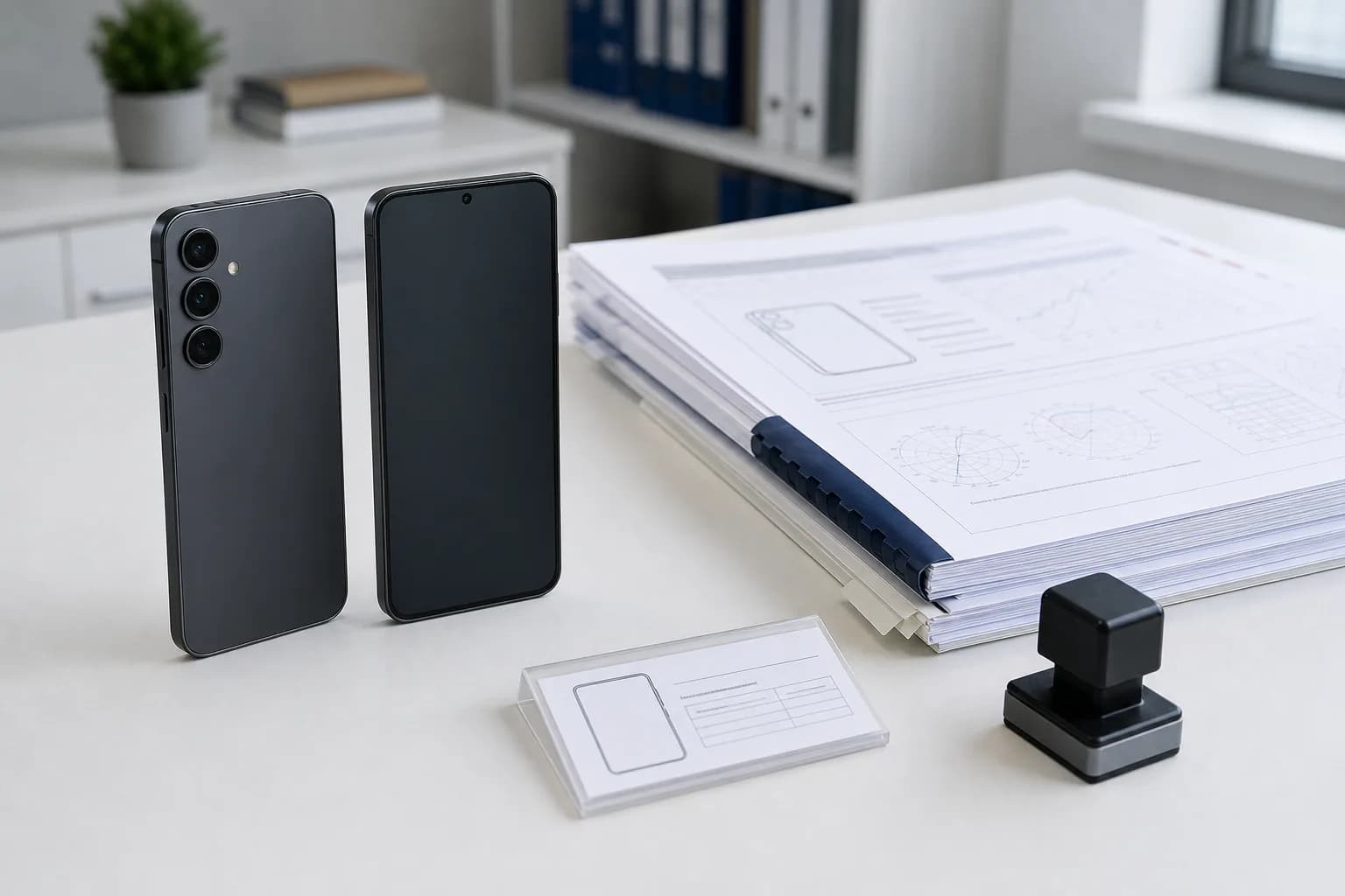 smartphone: immagine del prodotto per la classificazione doganale